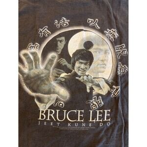 Rare Vintage Bruce Lee Jeet Kune‎ Do Shirt Size Large on a TULTEX